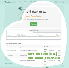 Buy and transfer bitcoin instantly