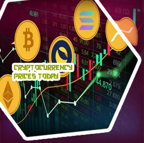 Cryptocurrency prices today