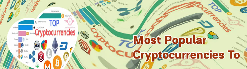 Popular cryptocurrencies